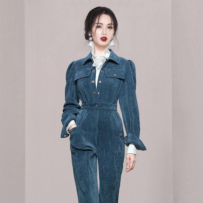 Jumpsuits | Womens Joplin Cord Jersey Jumpsuit Jumpsuits Jumpsuits